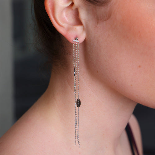 Boucles d'oreilles Cabaret (Acier)