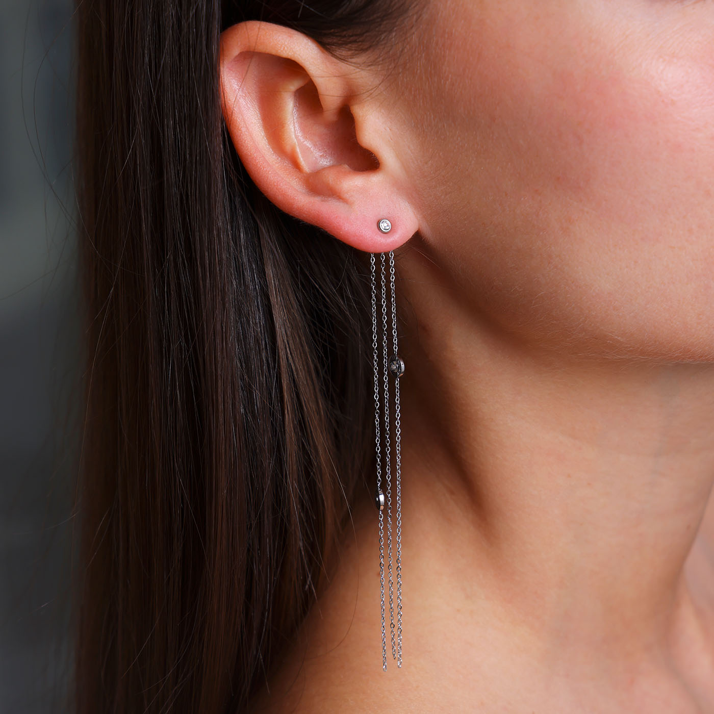 Boucles d'oreilles Festiva (Acier)