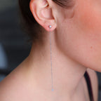 Boucles d'oreilles Fylla (Acier)
