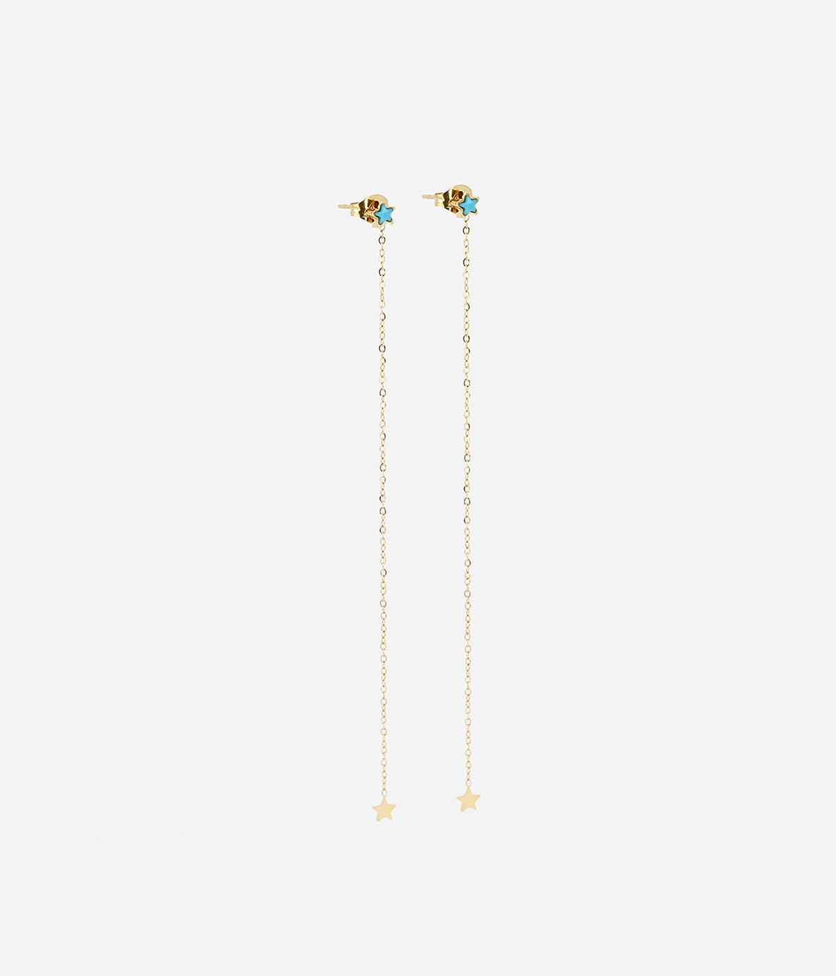Boucles d'oreilles Twinkle (Acier doré)