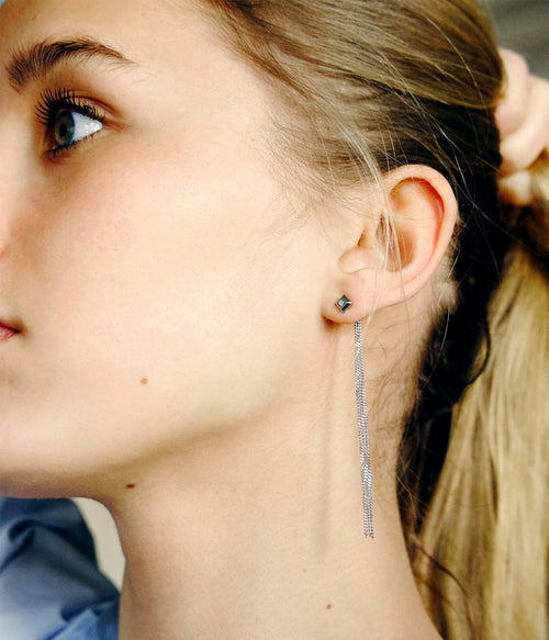 Boucles d'oreilles Aurore (Acier)