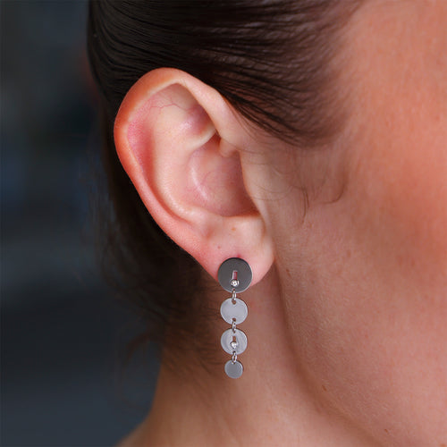 Boucles d'oreilles Circles (Acier)