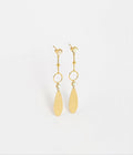 Boucles d'oreilles Samare (Acier doré)