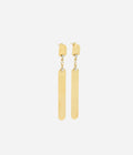 Boucles d'oreilles Yapal (Acier doré)