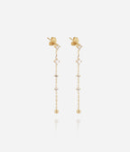 Boucles d'oreilles Bruma (Acier doré)