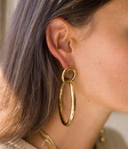 Boucles d'oreilles Adiga (Acier)