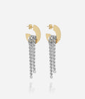 Boucles d'oreilles Eclipse (Acier mix)