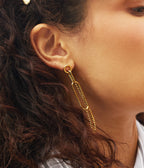 Boucles d'oreilles Solis (Acier)