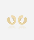 Boucles d'oreilles Sanji (Acier doré)