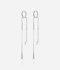 Boucles d'oreilles Orlya (Acier)