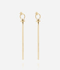 Boucles d'oreilles Montresta (Acier doré)