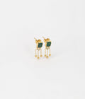 Boucles d'oreilles Rainy (Acier doré)
