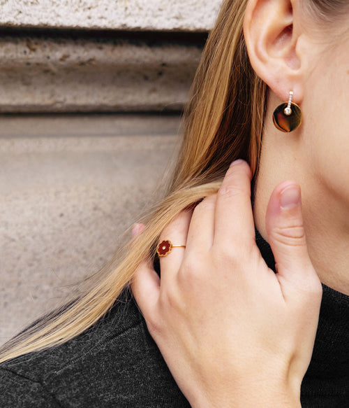 Boucles d'oreilles Anya (Acier)