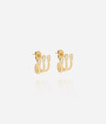 Boucles d'oreilles Cadix (Acier doré)
