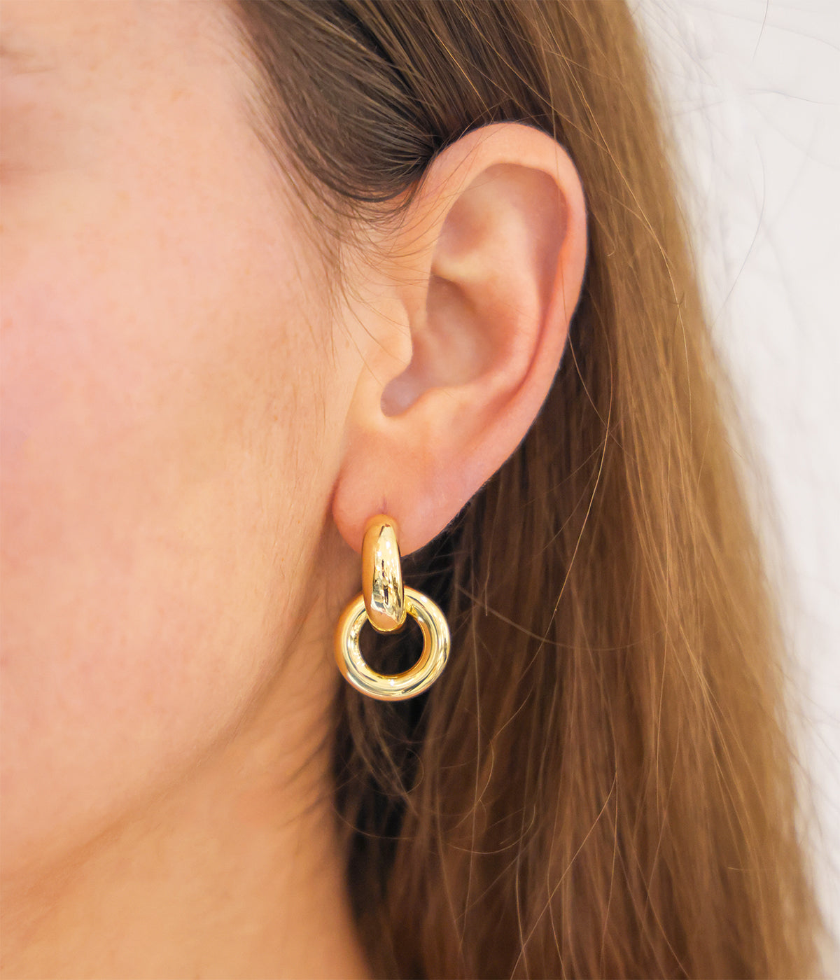 Boucles d'oreilles Dina (Acier)