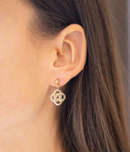 Boucles d'oreilles Infini (Acier)