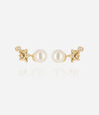 Boucles d'oreilles Topo (Acier doré)