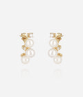 Boucles d'oreilles Terrazzo (Acier doré)