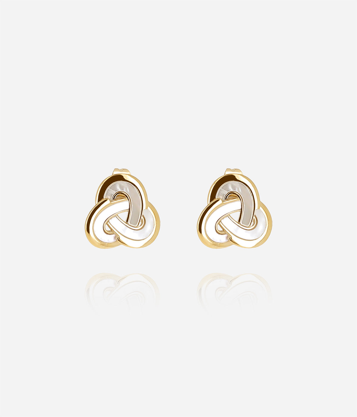 Boucles d'oreilles Tossilo (Acier doré)