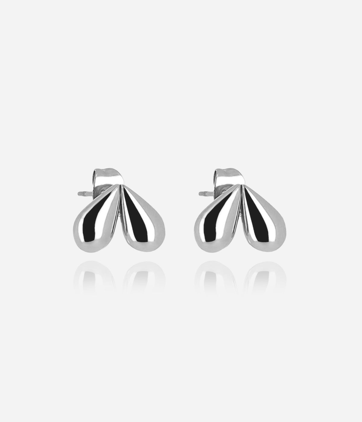 Boucles d'oreilles Messine (Acier)