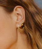 Boucles d'oreilles Messine (Acier)