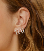 Boucles d'oreilles Gregorio (Acier doré)