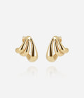 Boucles d'oreilles Biasi (Acier doré)