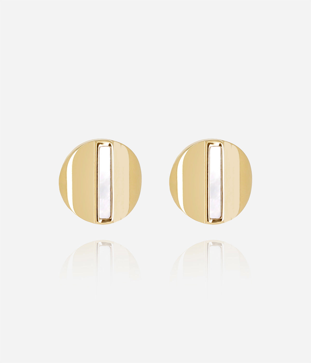Boucles d'oreilles Luras (Acier doré)