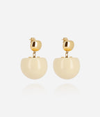 Boucles d'oreilles Rosazia (Acier doré)