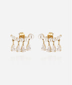 Boucles d'oreilles Orbai (Acier doré)