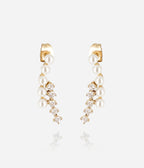 Boucles d'oreilles Nido (Acier doré)