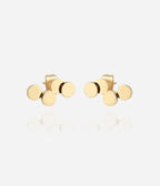 Boucles d'oreilles Cosima (Acier doré)