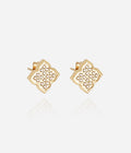 Boucles d'oreilles Norris (Acier doré)