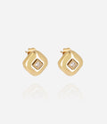 Boucles d'oreilles Zuani (Acier doré)