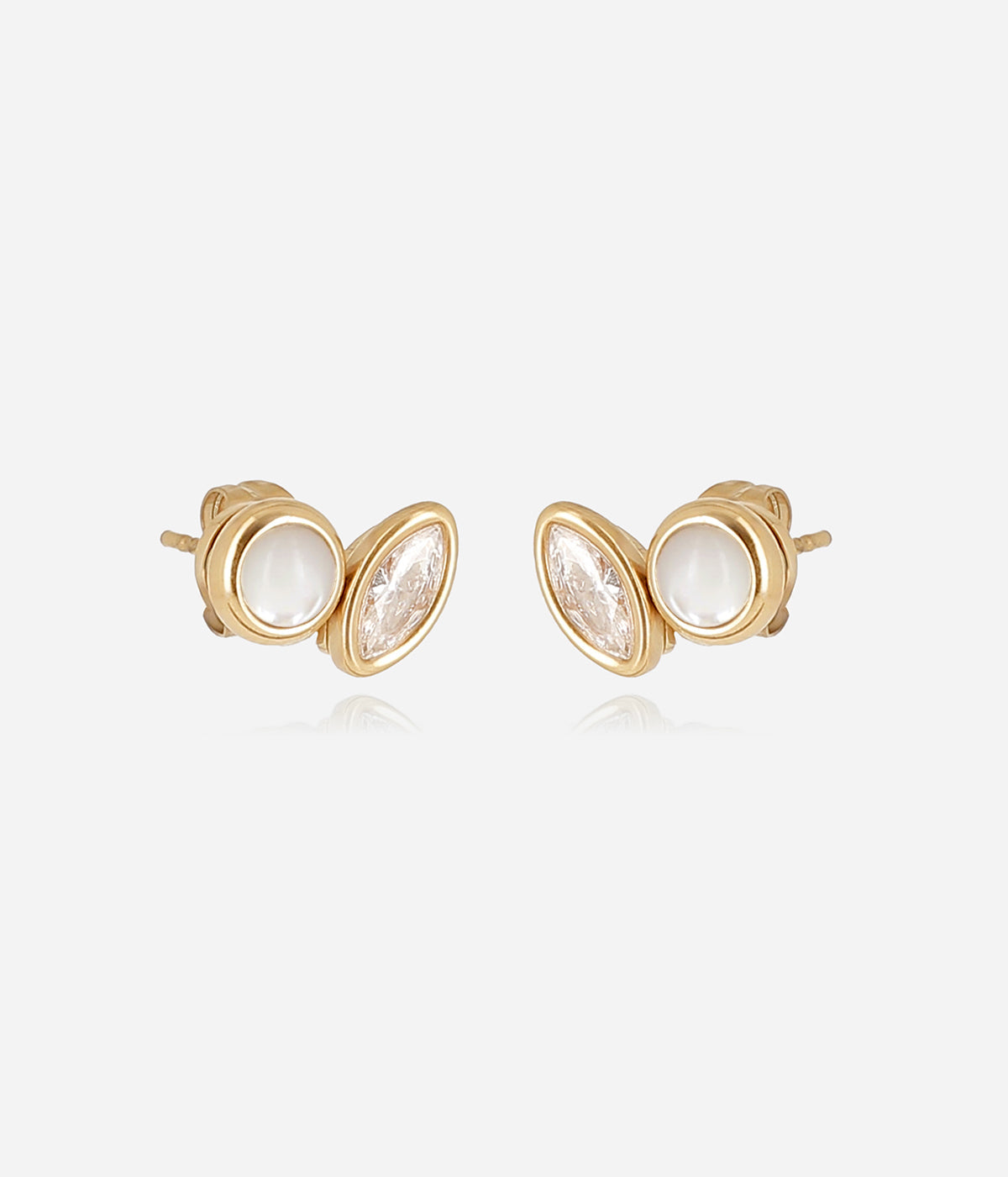 Boucles d'oreilles Ruffano (Acier doré)