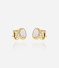 Boucles d'oreilles Nicolosi (Acier doré)