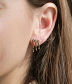 Boucles d'oreilles Maho (Acier)