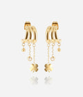Boucles d'oreilles Lorena (Acier doré)