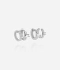 Boucles d'oreilles Angela (Acier)