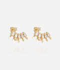 Boucles d'oreilles Stoneto (Acier doré)