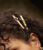 Barrette Sorell (Acier doré)