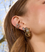 Boucles d'oreilles Sharma (Acier mix)