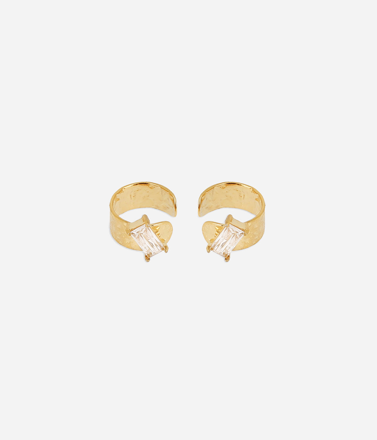 Earcuff Laurel (Acier doré)