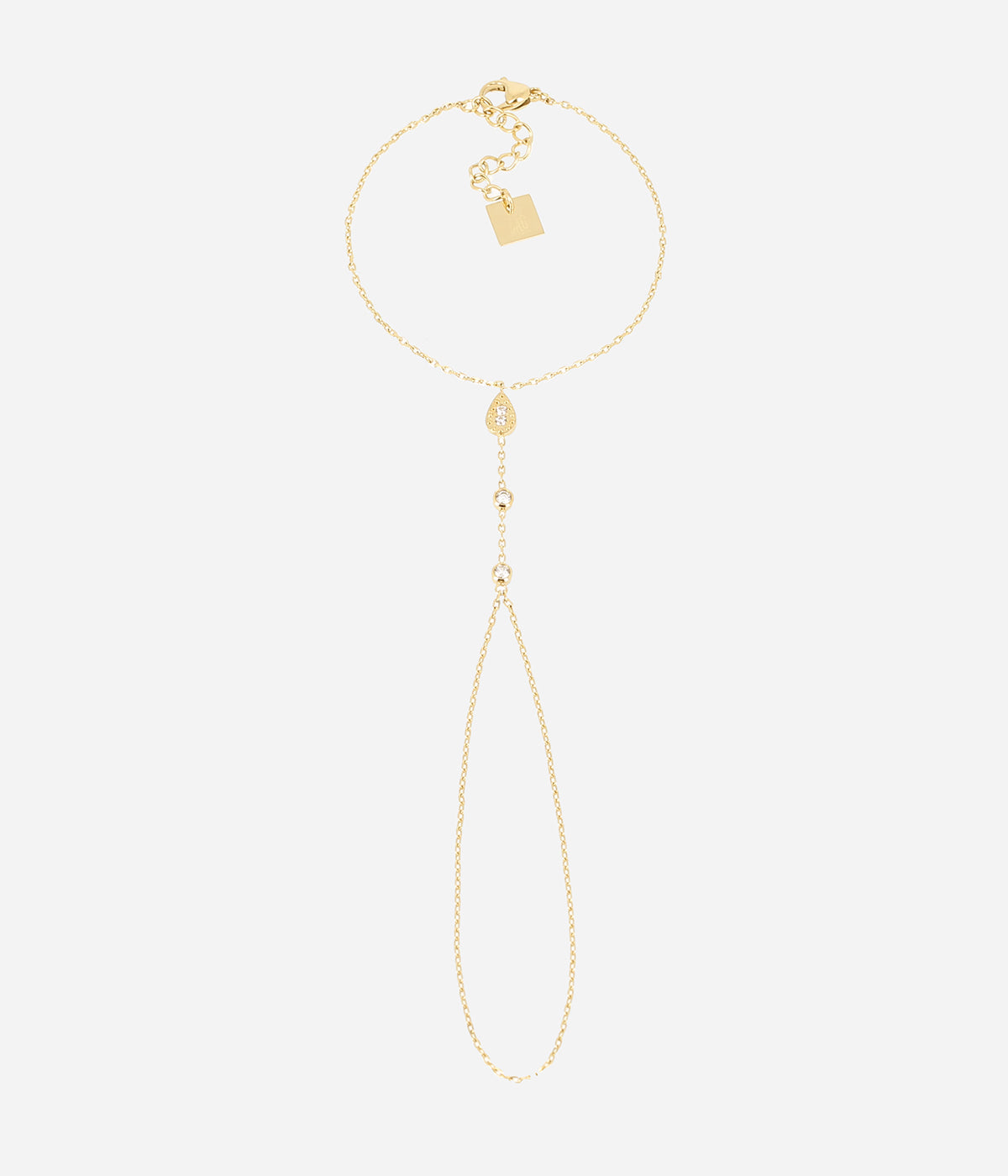 Bijou de main Tanzanie (Acier doré)