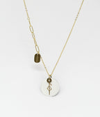 Collier Bjorn (Acier doré)