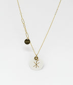 Collier Gyda (Acier doré)