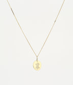 Collier Rune Amour (Acier doré)