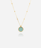 Collier Pearl (Acier doré)