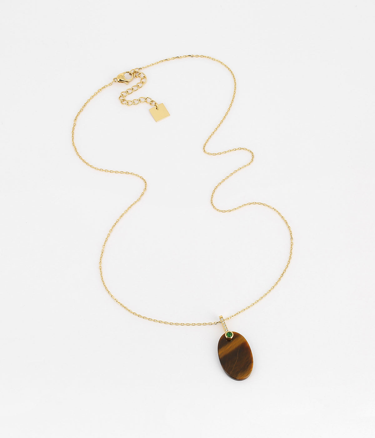 Collier Deneb (Acier doré)