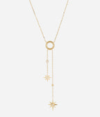 Collier Delta (Acier doré)